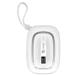 10000mAh Type C PD 22.5W Xmobile NeoMice GN-82 Power Bank with Lightning and Type C Cable